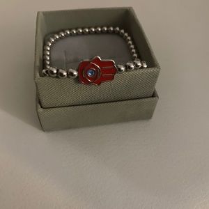 Hamsa stainless steel bracelet